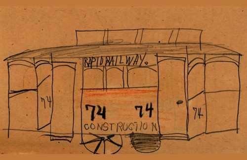 Sherrard Streetcar Sketch