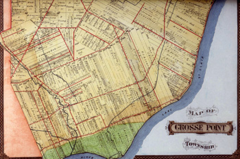 Early Map of Grosse Pointe